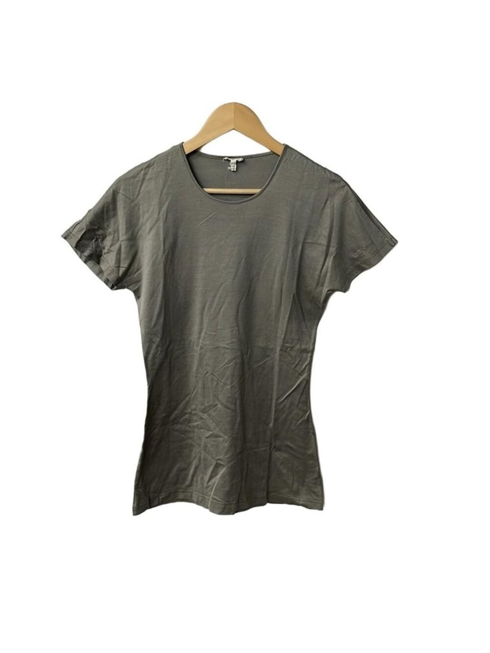 Hermes Short Sleeve T-Shirt S Dark Green Crew
